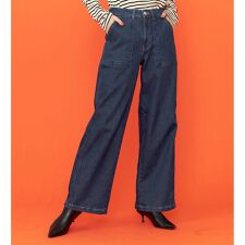 サムシング(SOMETHING)のSOMETHING BODYFIRE ワイドベイカーデニムパンツ【暖】