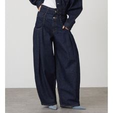 atelier SOMETHING　DOUBLE BELT WIDE PANTS/ダブルベルトワイド