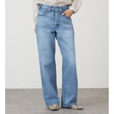 SOMETHING ELSA NOUVEAU LOOSE STRAIGHT/ルーズストレートデニムパ