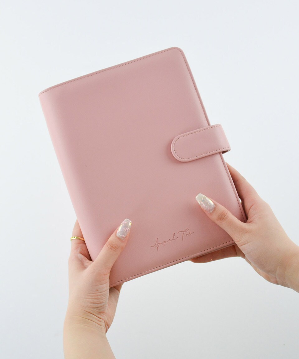 マルチバインダー アクスタケース 収納 推し活 オタ活 レザー風