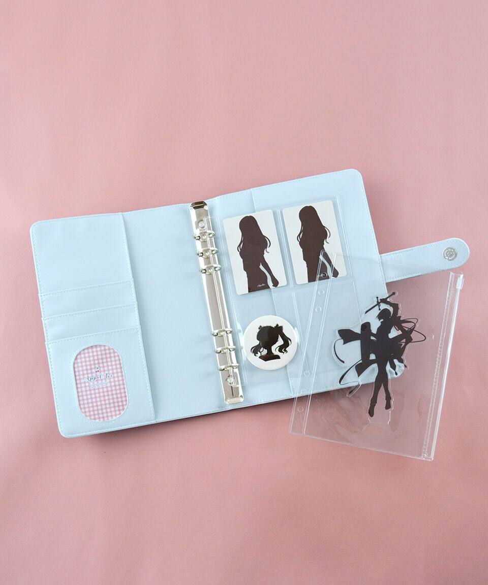 専用　スタッズ　レザー　ショルダー　マルチケース　セット マルチバインダー アクスタケース 収納 推し活 オタ活 レザー風