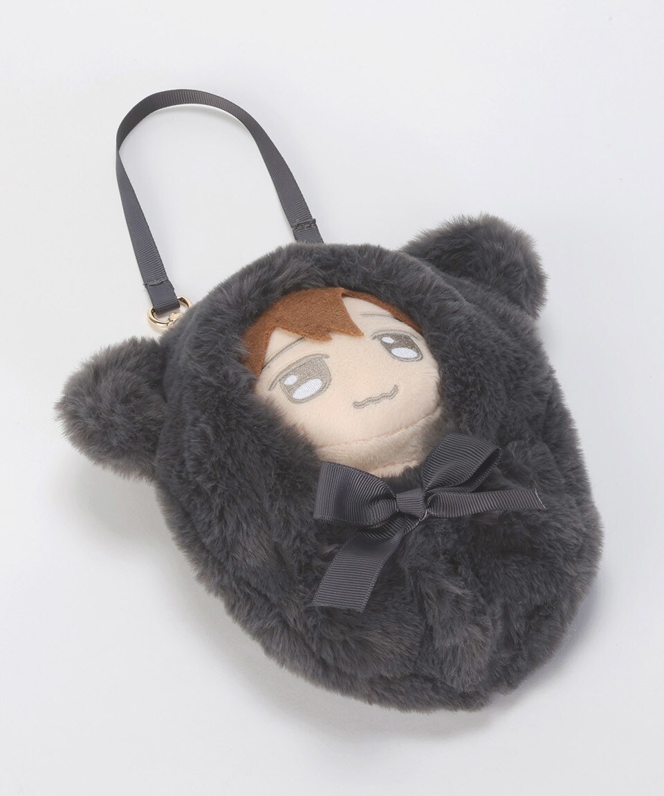 推し活 ぬいぐるみ ぬい活 ぬい服 着せ替え おくるみ 2way ボア ぬい