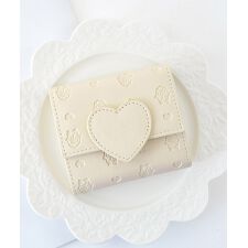 三つ折り財布 三つ折り 財布 ハート ポタージュ