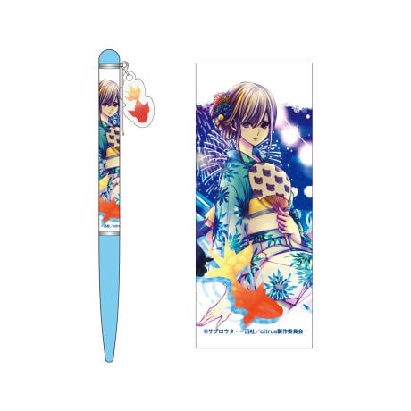 citrus展 アクリルチャーム付きボールペン 芽衣 | アニメキャラクター  