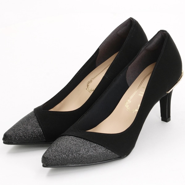 ラウンドトゥ厚底ストラップパンプス | メタルルージュ(Metal Rouge