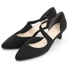 【26春夏新作】【日本製】ポインテッドトゥ セパレートパンプス