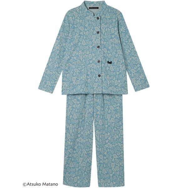 Atsuko Matano パジャマシャツ ワコール Wacoal マタノアツコ ATSUKO MATANO 長袖パジャマ上下