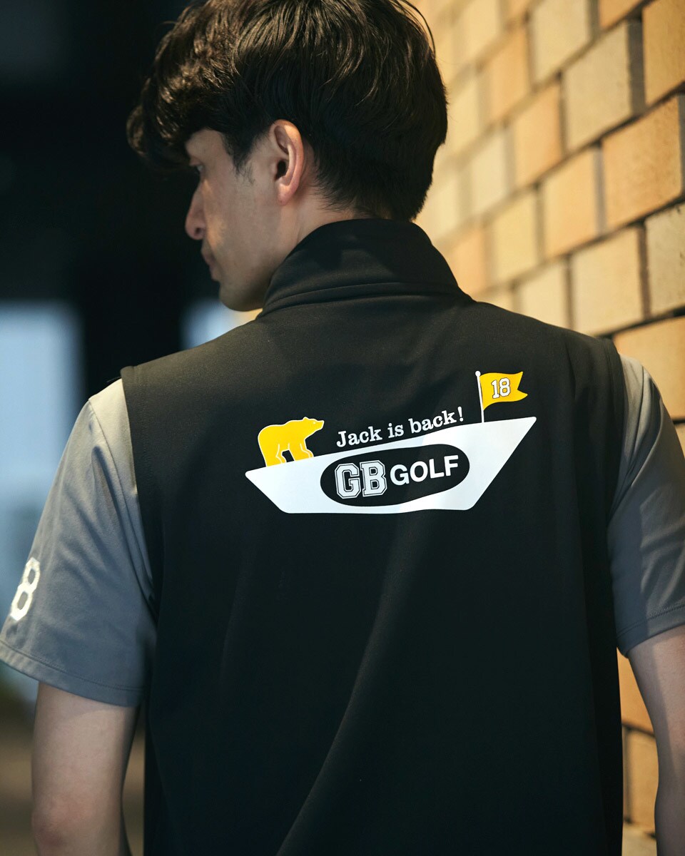 JACK ベスト 【GBGOLF】 | ゴールデンベア(GOLDENBEAR) | マルイウェブ