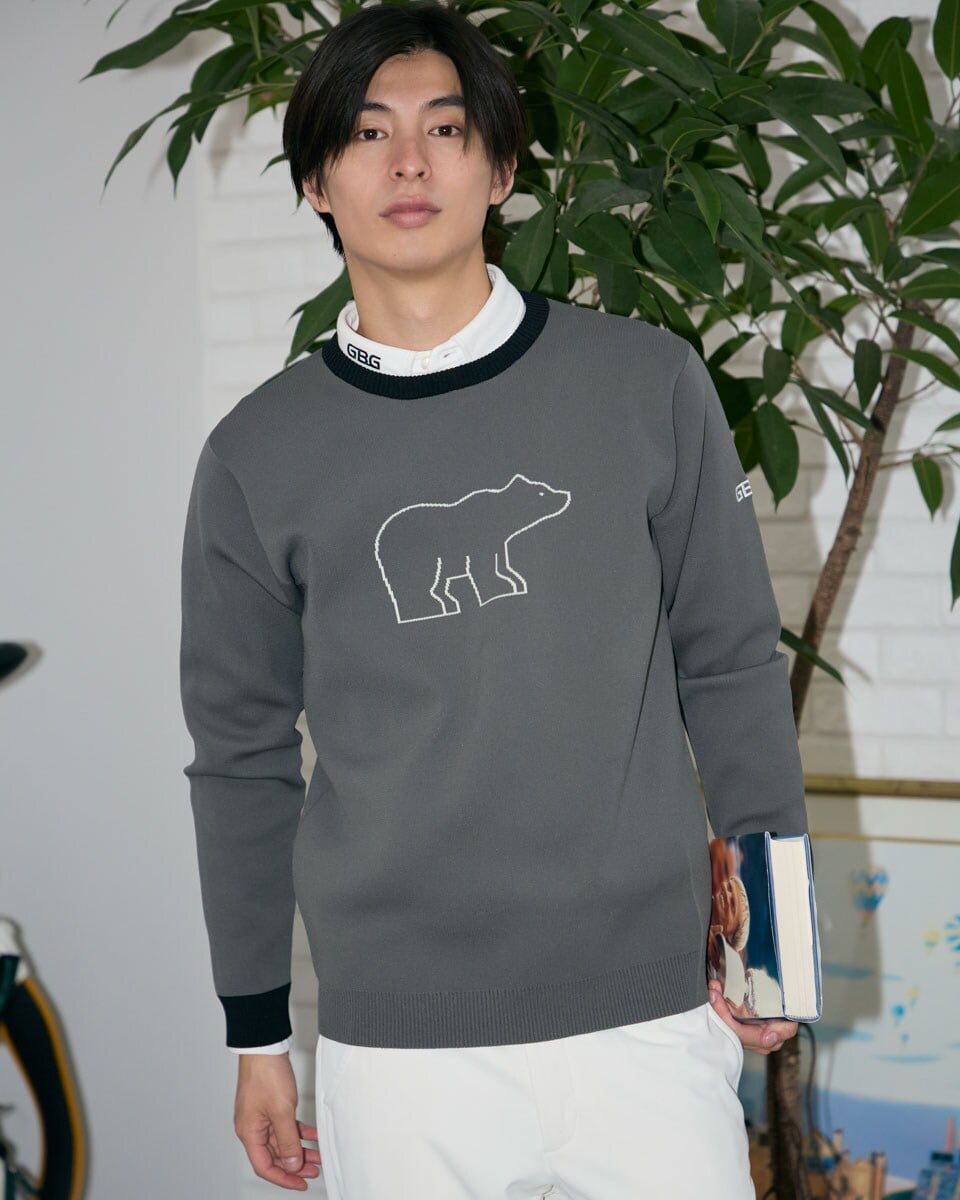 BEAR ニット 【GBGOLF】 | ゴールデンベア(GOLDENBEAR) | マルイウェブ