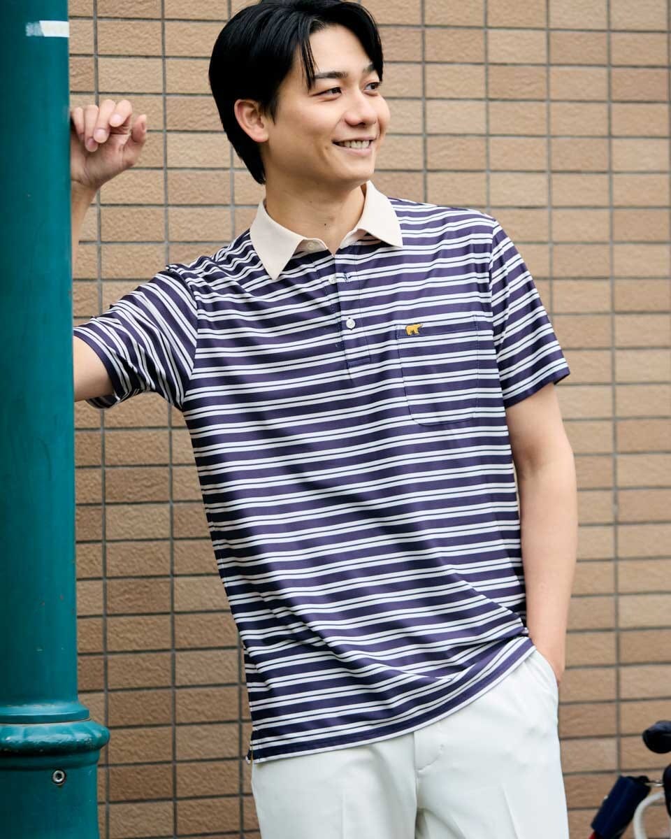 [�}���C]JackNicklaus Heritage �|���V���c [UV�J�b�g�E�z������]�yGBGOLF�z/�S�[���f���x�A�iGOLDENBEAR�j 75�l�C�r�[