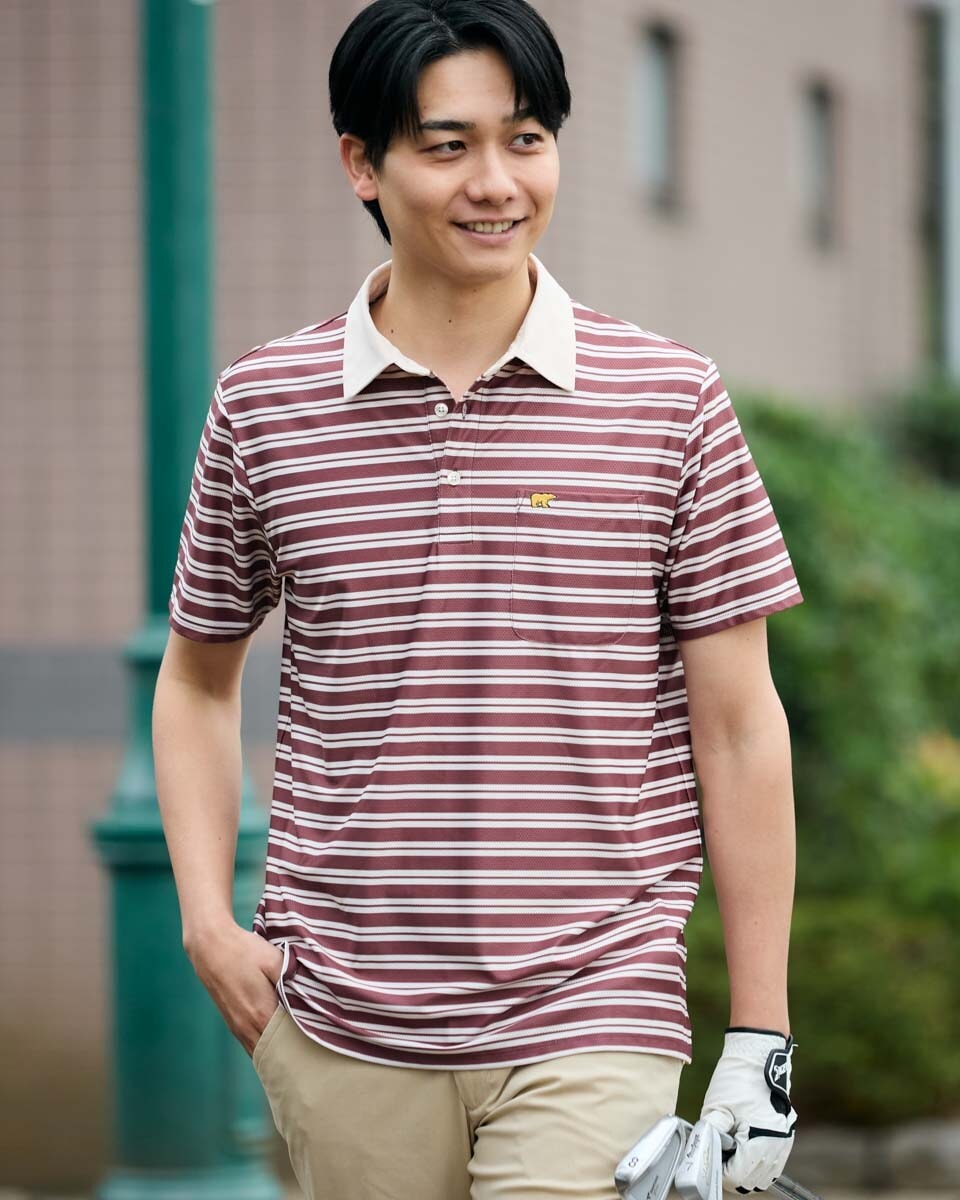 [�}���C]JackNicklaus Heritage �|���V���c [UV�J�b�g�E�z������]�yGBGOLF�z/�S�[���f���x�A�iGOLDENBEAR�j 30���J