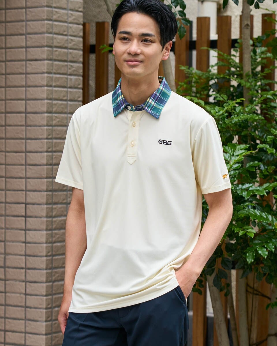 TRAD クレリックポロシャツ [接触冷感・吸水速乾]【GBGOLF