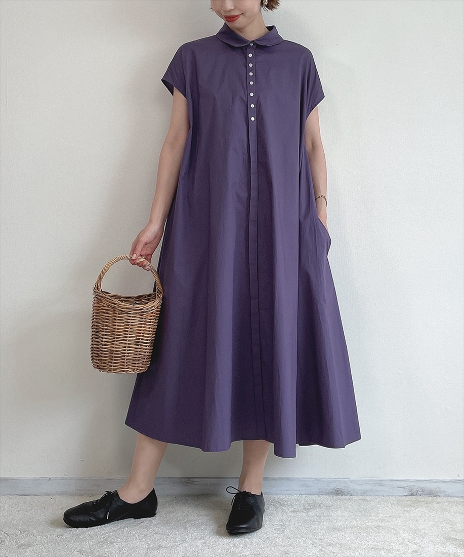 30/－天竺×オーガニックコットンストライプスウィングフラワー