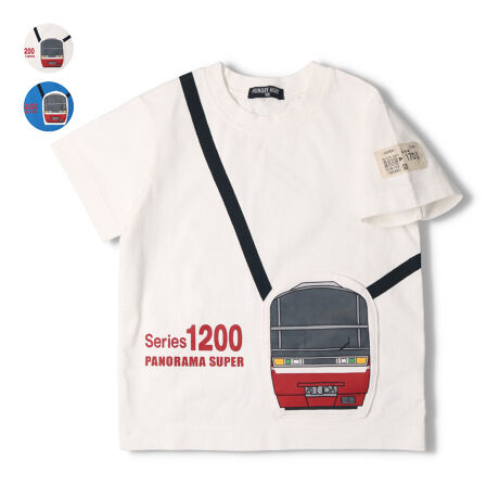 名鉄電車ポシェット半袖Tシャツ | ハングリーハート(Hungry Heart) | K36830 | ファッション通販 マルイウェブチャネル