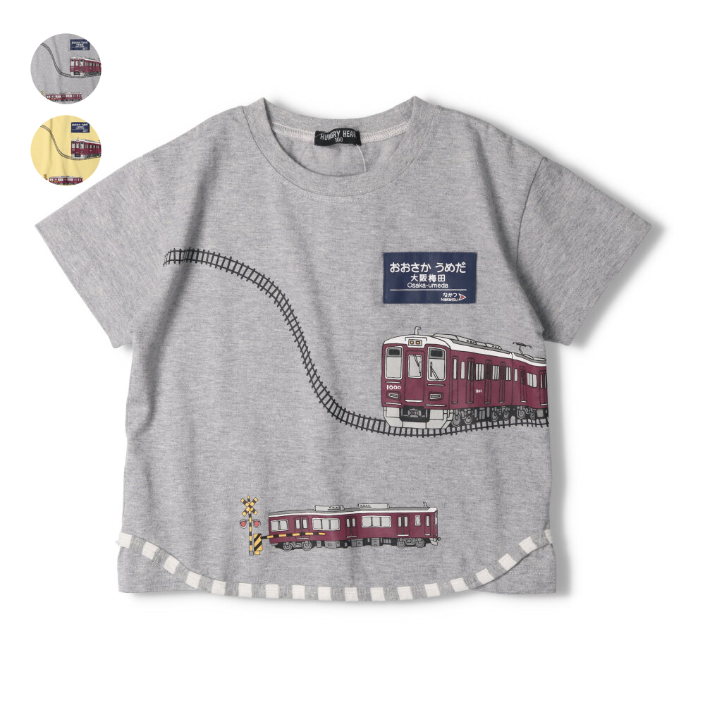 阪急電車プリント半袖Ｔシャツ | ハングリーハート(Hungry Heart