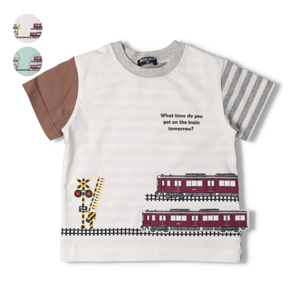 阪急電車切り替え半袖Ｔシャツ | ハングリーハート(Hungry Heart