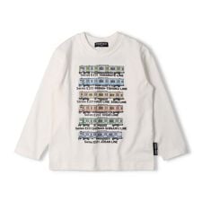 【WEB限定】JR在来線電車横並び長袖Tシャツ