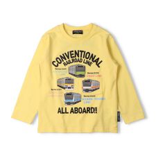 JR在来線電車仕掛け長袖Tシャツ