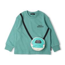 ハングリーハート(Hungry Heart)の新幹線電車ポシェット風裏毛トレーナー