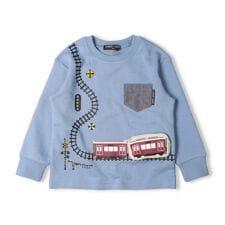 阪急電車ポケット付裏毛トレーナー