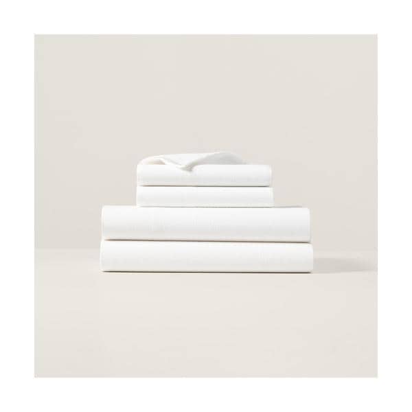 シアサッカー ストライプ ボックスシーツ/クイーンサイズ | ラルフ