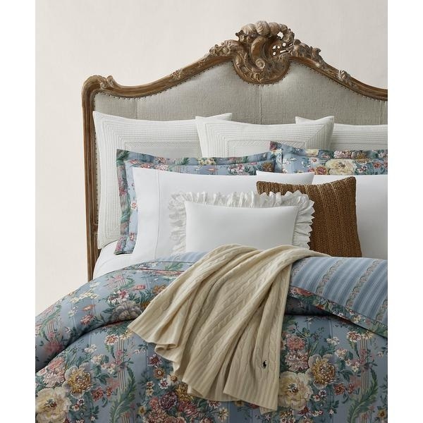 [�}���C]ADALIA �f���x �J�o�[/�_�u���T�C�Y/�����t���[�����z�[���iRALPH LAUREN HOME�j 400�u���[