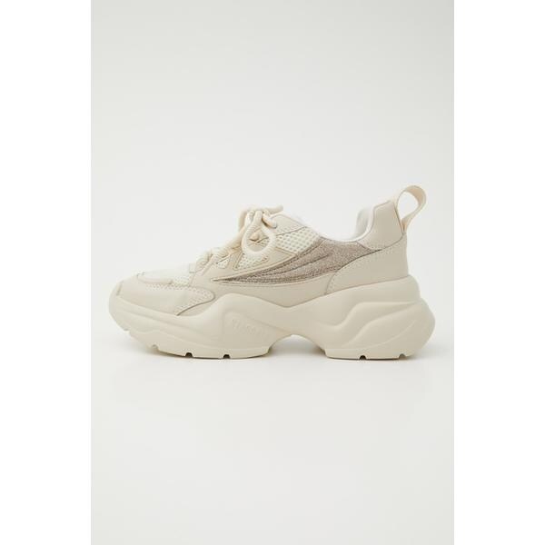 【美品】2025staccato ボリュームスニーカー オール白 STACCATO | ドルチェボリュームスニーカー (スニーカー ) |SHEL'TTER