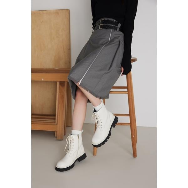 スタッカート STACCATO インボアコアレースアップブーツ （WHT