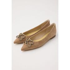 スタッカート(STACCATO)のカラーグレインバックルフラット