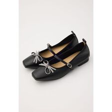 クロスリボンメリージェーンフラット