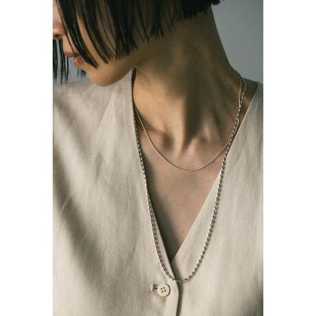 silver925 シームチェーンネックレス | スタイルミキサー(STYLEMIXER 