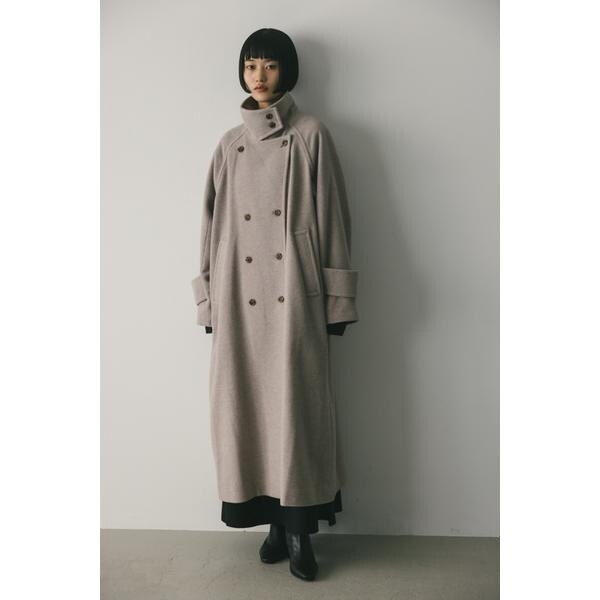 2WAYカラーウールロングダブルコート | スタイルミキサー(STYLEMIXER