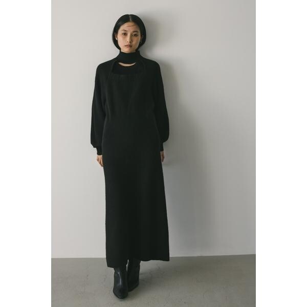 STYLEMIXER/マルチWAYペプラムニットワンピース【М】 STYLEMIXER