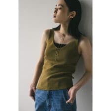 スタイルミキサー(STYLEMIXER)のリネンミックスVニット