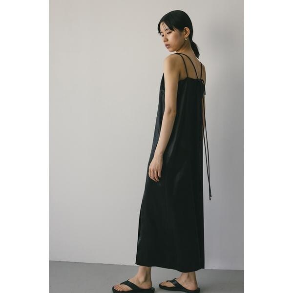 ミラーサテンストリングキャミワンピース | スタイルミキサー