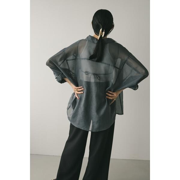 STYLE MIXER ワイドカフシアーシャツ STYLEMIXER ワイドカフシアーシャツ GRY -ファッション通販 FASHION WALKER