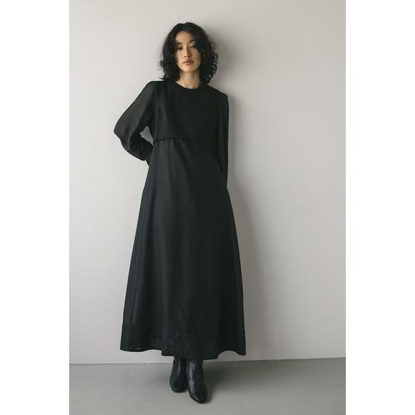 STYLEMIXER（スタイルミキサー）の「バックオープンアメスリデニムワンピース（ワンピース）」 - WEAR
