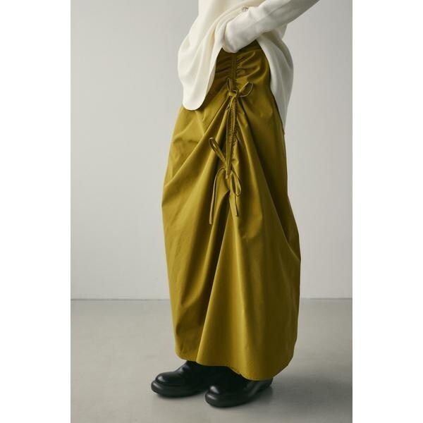 サイドギャザーボリュームスカート サイドギャザースカート | スタイルミキサー(STYLEMIXER