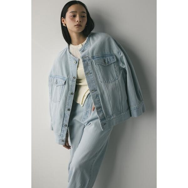 STYLEMIXER クリーム デニムジャケット SPRING DENIM STYLE｜STYLEMIXER（スタイルミキサー）公式通販サイト