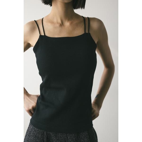 カップ付きデザインキャミソール | スタイルミキサー(STYLEMIXER