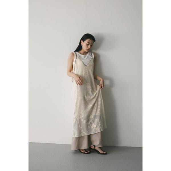 プリーツジャガードキャミワンピース | スタイルミキサー(STYLEMIXER