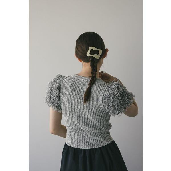 STYLEMIXER クロシェポロニット ホワイト 再入荷！】クロシェポロニット（ニット/セーター）｜STYLEMIXER