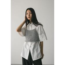 ハンドメイドニットビスチェ