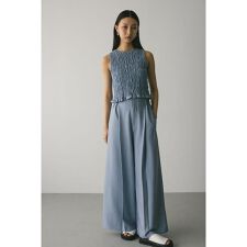 フロントタックワイドパンツ