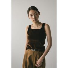 ベロアタンクトップ