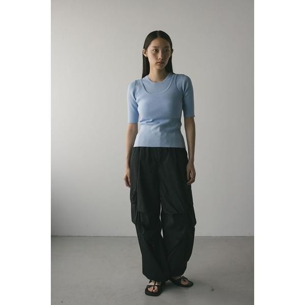 STYLEMIXER クロシェポロニット ホワイト STYLEMIXER | クロシェポロニット (ニット ) |SHEL'TTER WEBSTORE
