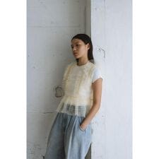 スタイルミキサー(STYLEMIXER)のチュールフリルベスト