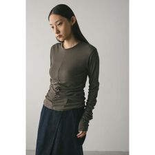 ギャザーソフトリブカットトップ