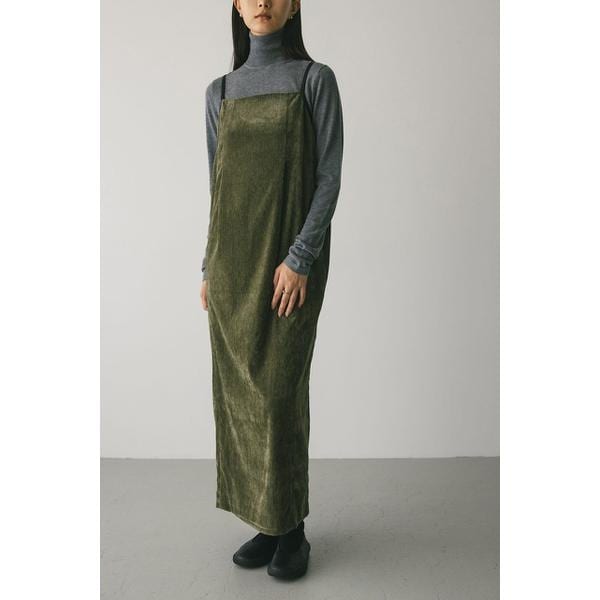 パイピングベロアキャミワンピース | スタイルミキサー