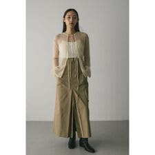 2WAYモヘアミックスリボンニット